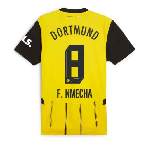 Dres Borussia Dortmund Felix Nmecha #8 Domaci 2024-25 Kratak Rukav